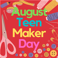 August Maker Day Badge Badge