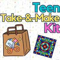 June Take and Make Badge Badge