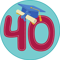 40 Books Badge