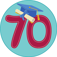 70 Books Badge