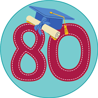 80 Books Badge