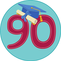 90 Books Badge